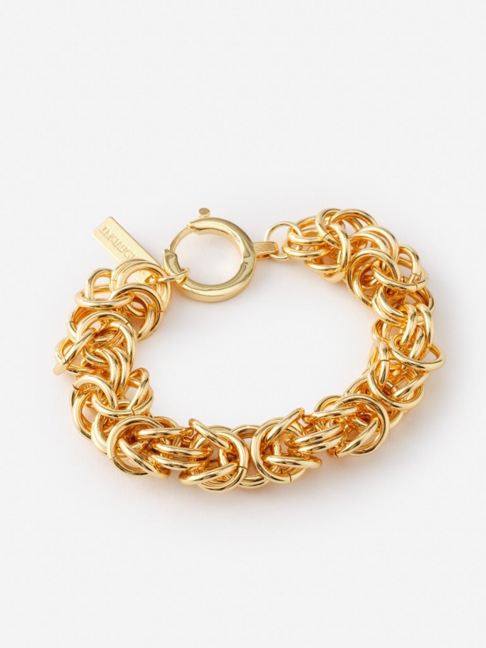 J McLaughlin Intertwined Link Chain Bracelet - Gold NEW